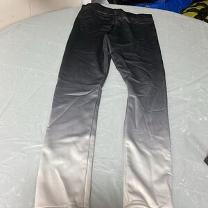 Women's Ombre Black to Light Gray Performance Jogger Pants